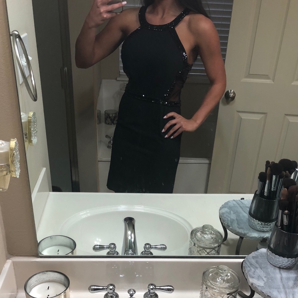 Gianni Bini black cocktail dress